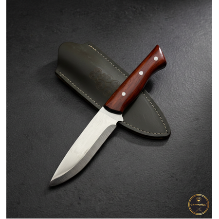 El Yapımı Yerli Üretim Paduk Ağacı Kabzeli Bushcraft Avcı Av Kamp Bıçağı Kod:0940 - Çakıroğlu