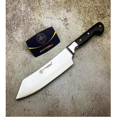 El Yapımı Özel Üretim Kiritsuke Çakıroğlu Profesyonel (chef) Şef Aşçı Bıçağı Kod:ckr410-03 - Çakıroğlu