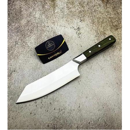 El Yapımı Özel Üretim Kiritsuke Çakıroğlu Profesyonel (chef) Şef Aşçı Bıçağı Kod:ckr372/03 - Çakıroğlu