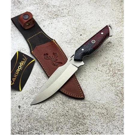 El Yapımı Özel Üretim G.carta (cigarta) Kabze N690 Böhler Çelik Av Kamp Bıçağı Kod:ckr806 - Çakıroğlu